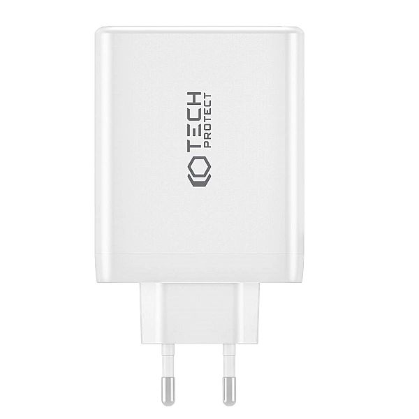 Tech-Protect Nc100W-Gan 4-Port Network Charger Pd100W/Qc3.0 Black