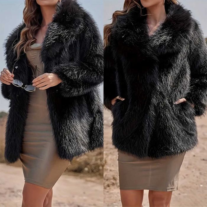 Casaco imitação/tipo vison. Excelente qualidade. Novo