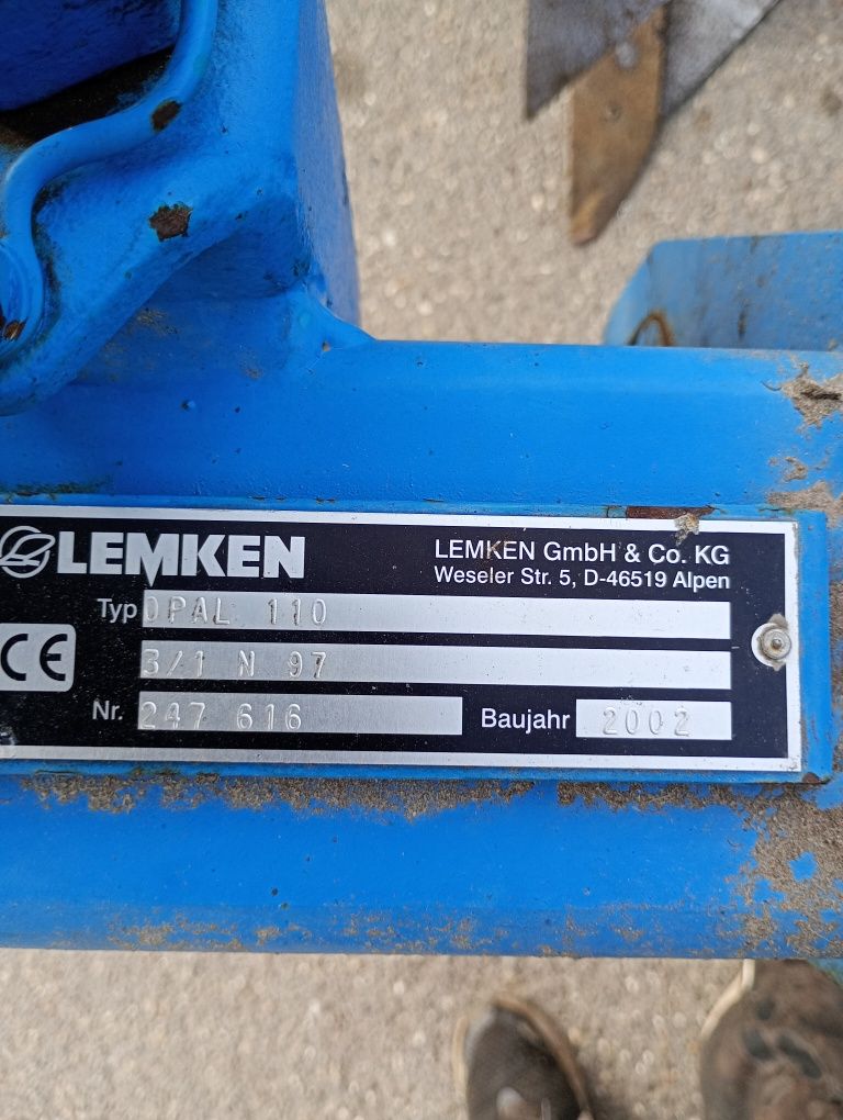 Lemken opal 110 obrotowy 4 skibowy