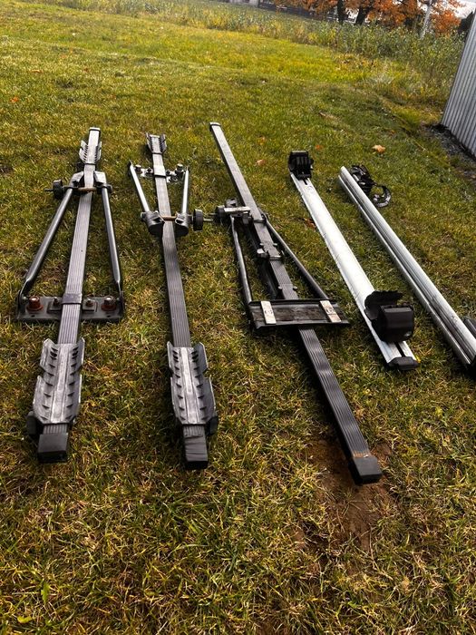 Bagażnik dachowy na 3 rowery toyota corolla