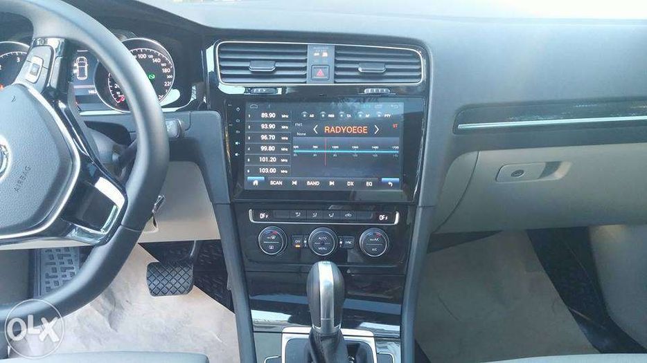 Auto rádio vw golf 7 VII gps bluetooth wifi monitor com 10,2" android