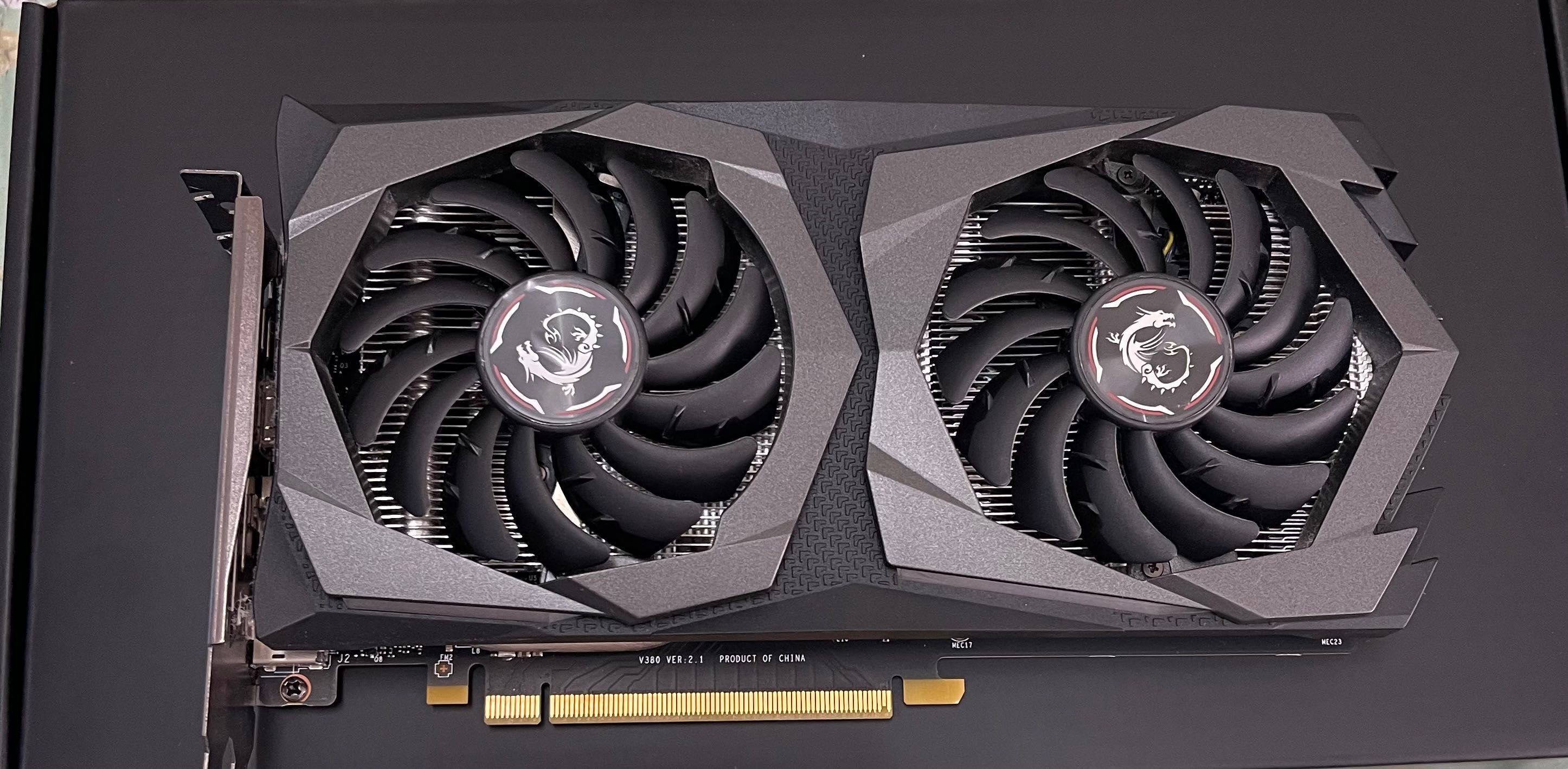 Placa Gráfica MSI GeForce GTX 1650 Gaming X 4G