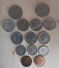 14 monet USA 1942 - 1989 dime, quarter dollar, 1 i 5 cents