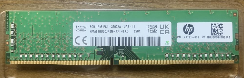 Ram Hynix DDR4 8gb 3200Mhz