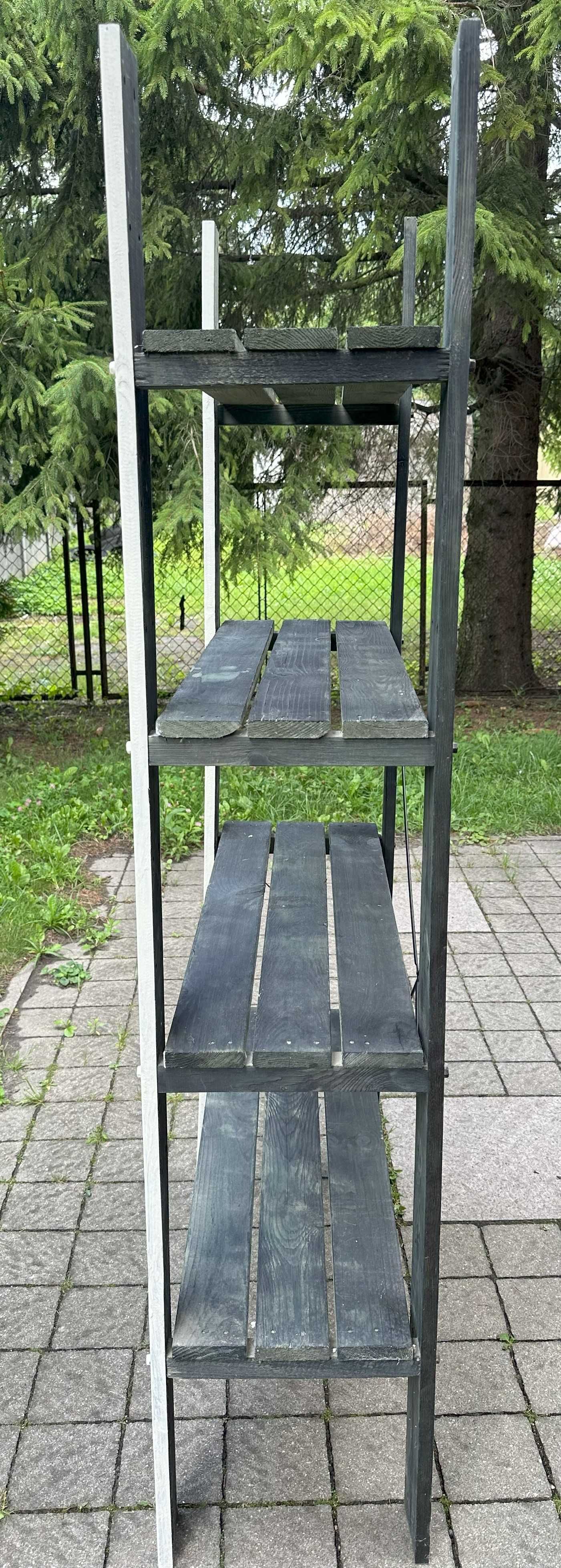 Regał drewniany używany stan db