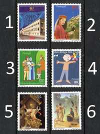 Selos Portugal 1997 - Séries Completas MNH (Ler Descrição)