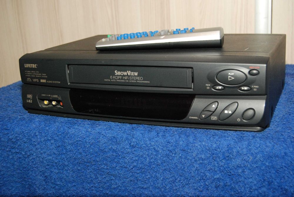 Magnetowid Lifetec 6 głowic HiFi stereo pilot