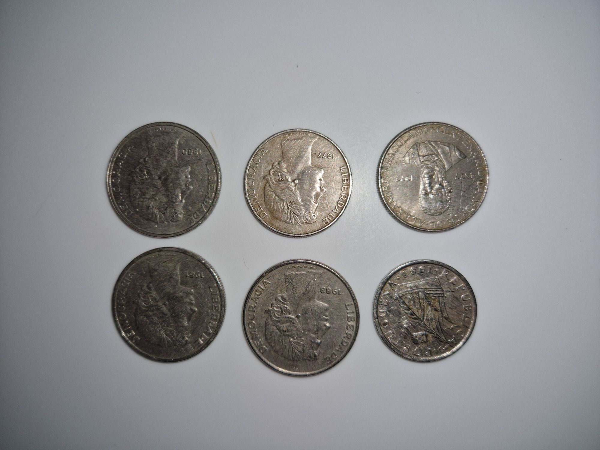 Conjunto 6 moedas
