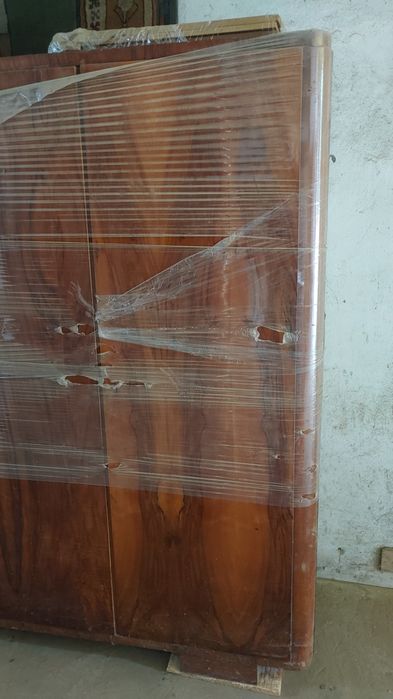 Debowe szafy duze wiekowe PRL lata 1950