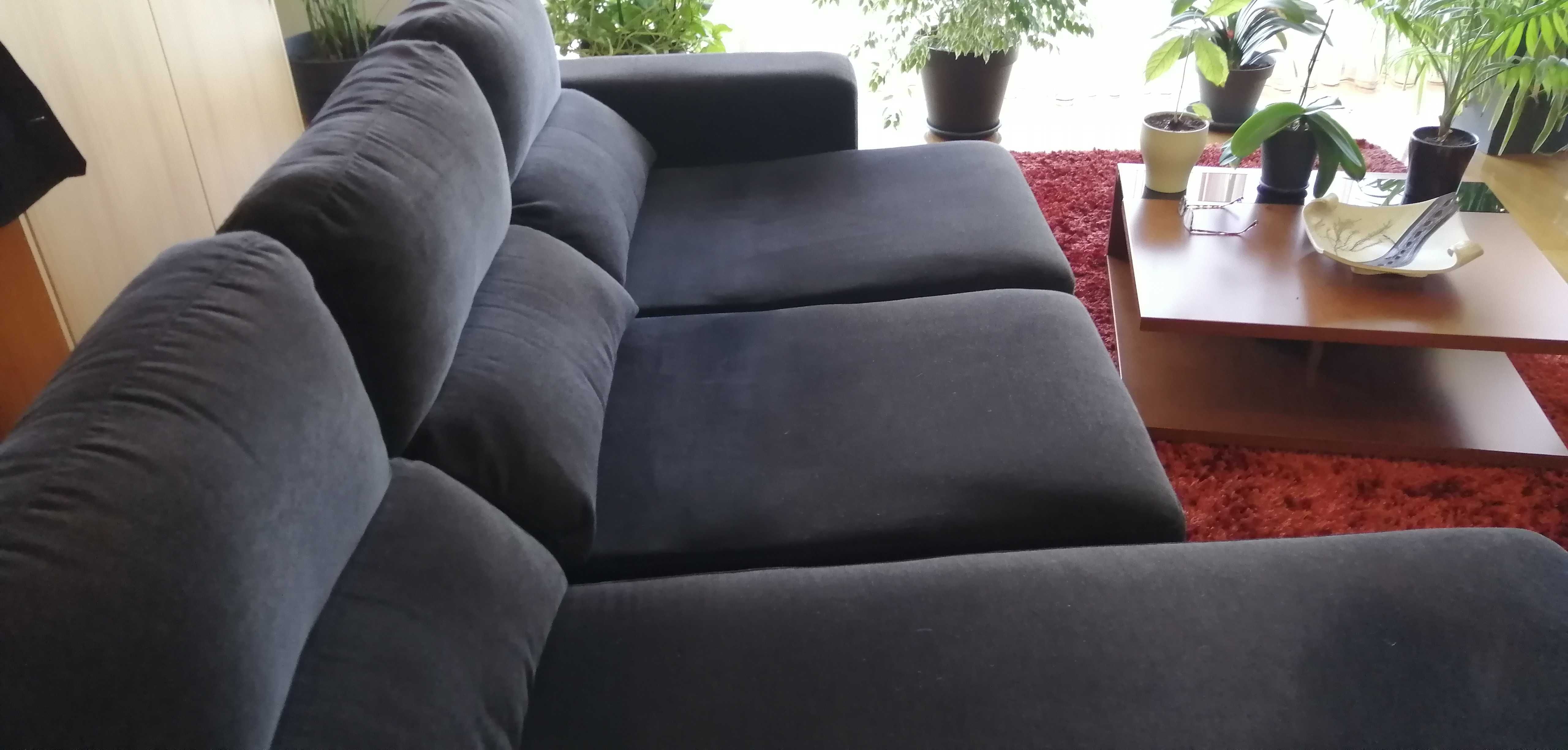 Sofá com chaise-longue