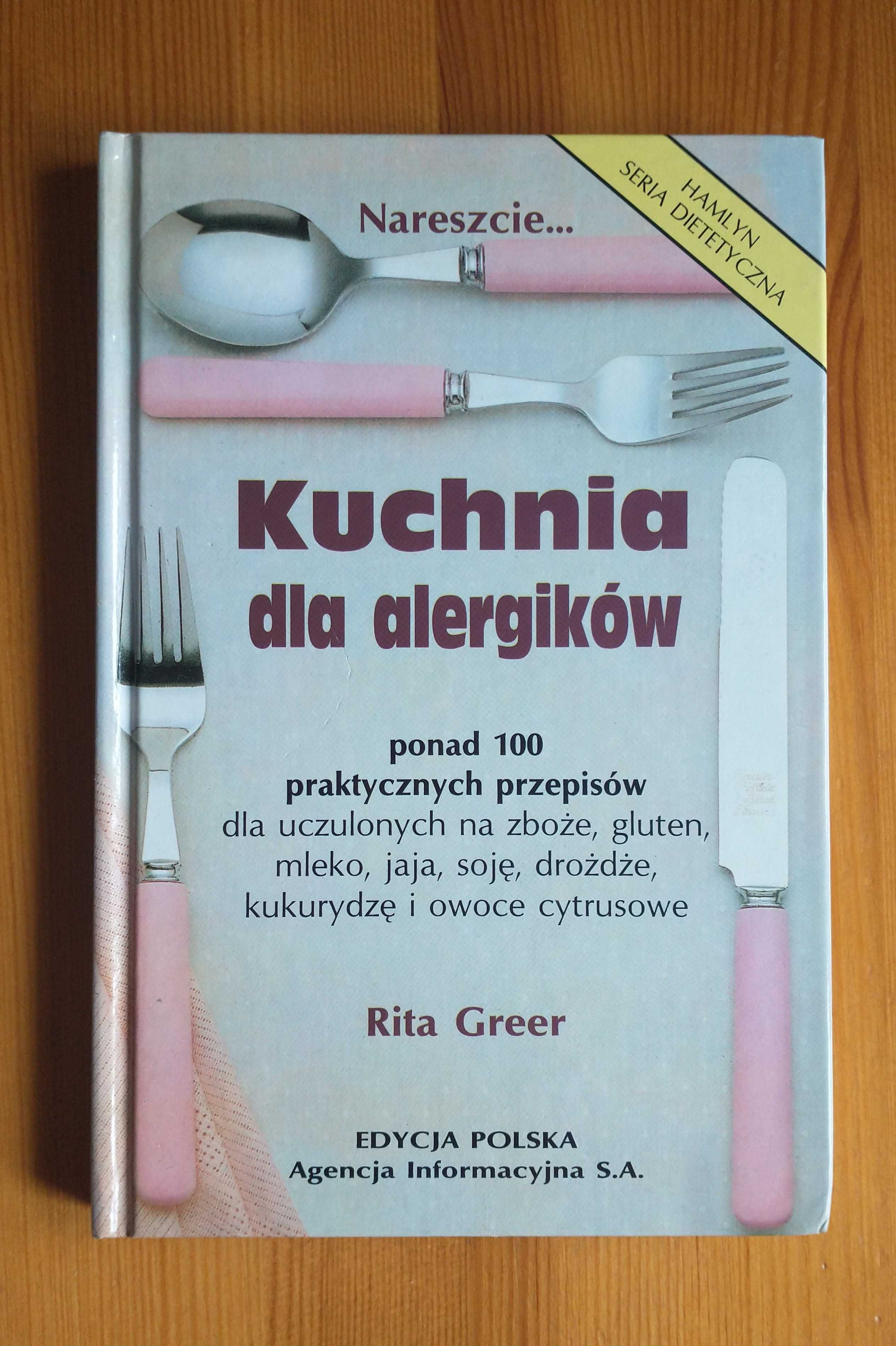 Książka pt. Kuchnia dla ALERGIKÓW / R. Greer / uczulenie pokarmowe.