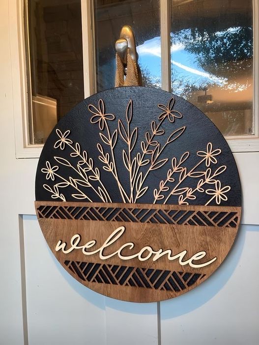 Placas decoracao/entrada de casa
