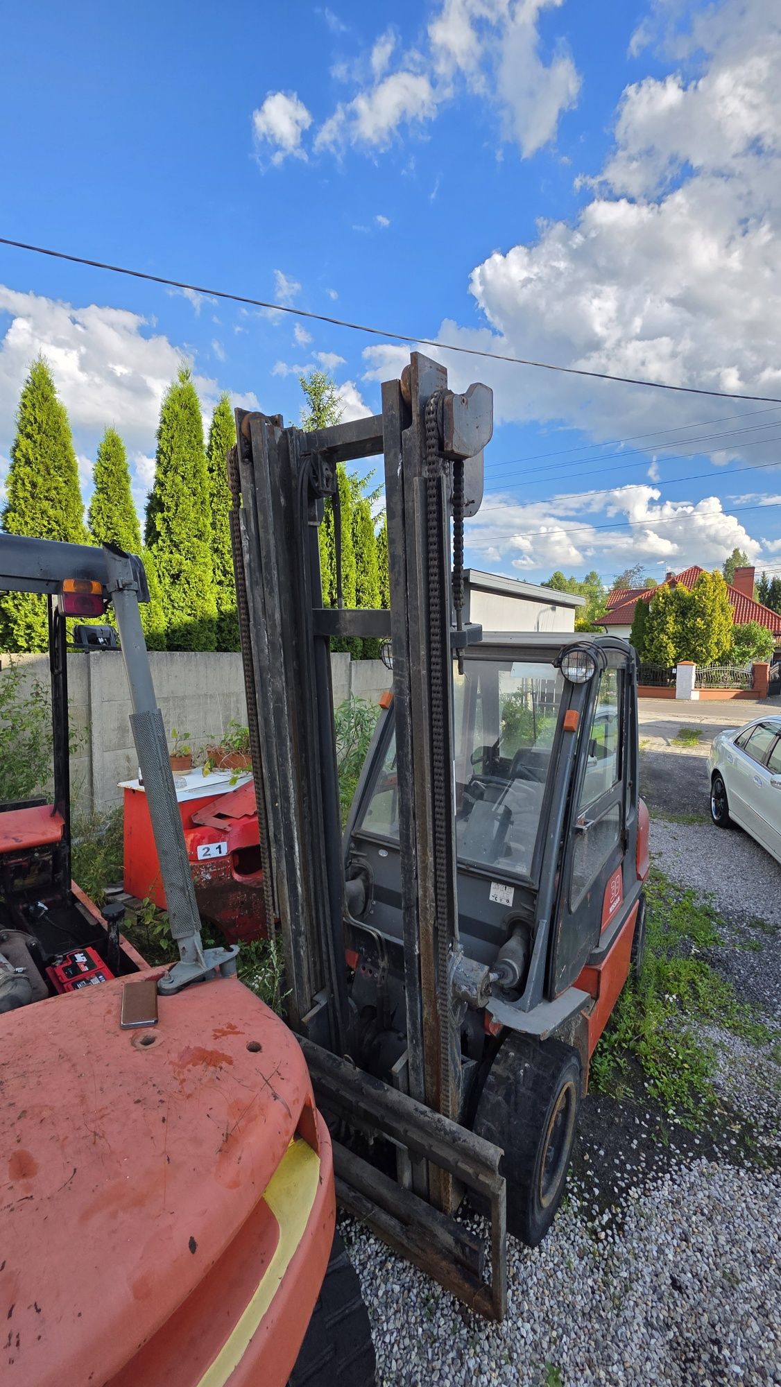 Wózek widłowy nissan 3T