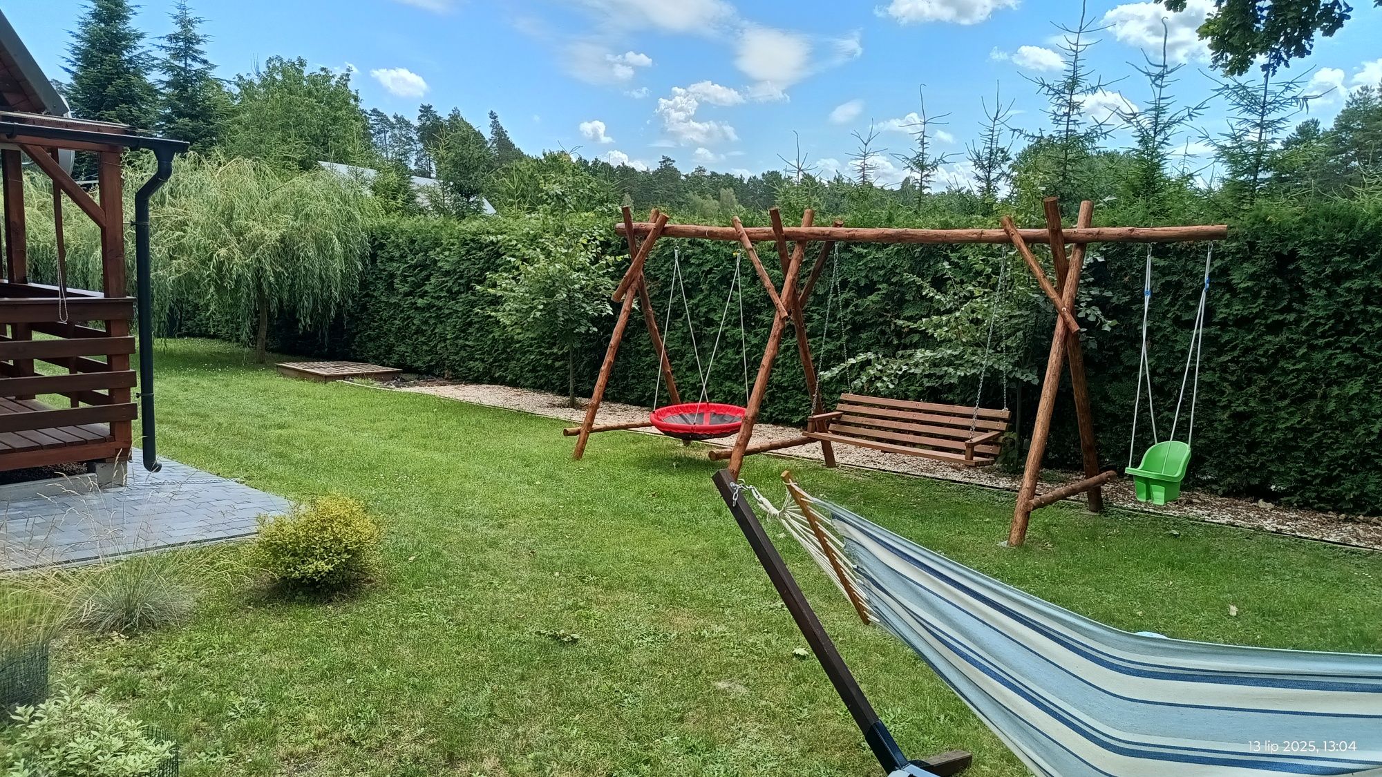 Domek Jaś Roztocze nocleg przy plaży nad wodą Nielisz k. Zamość