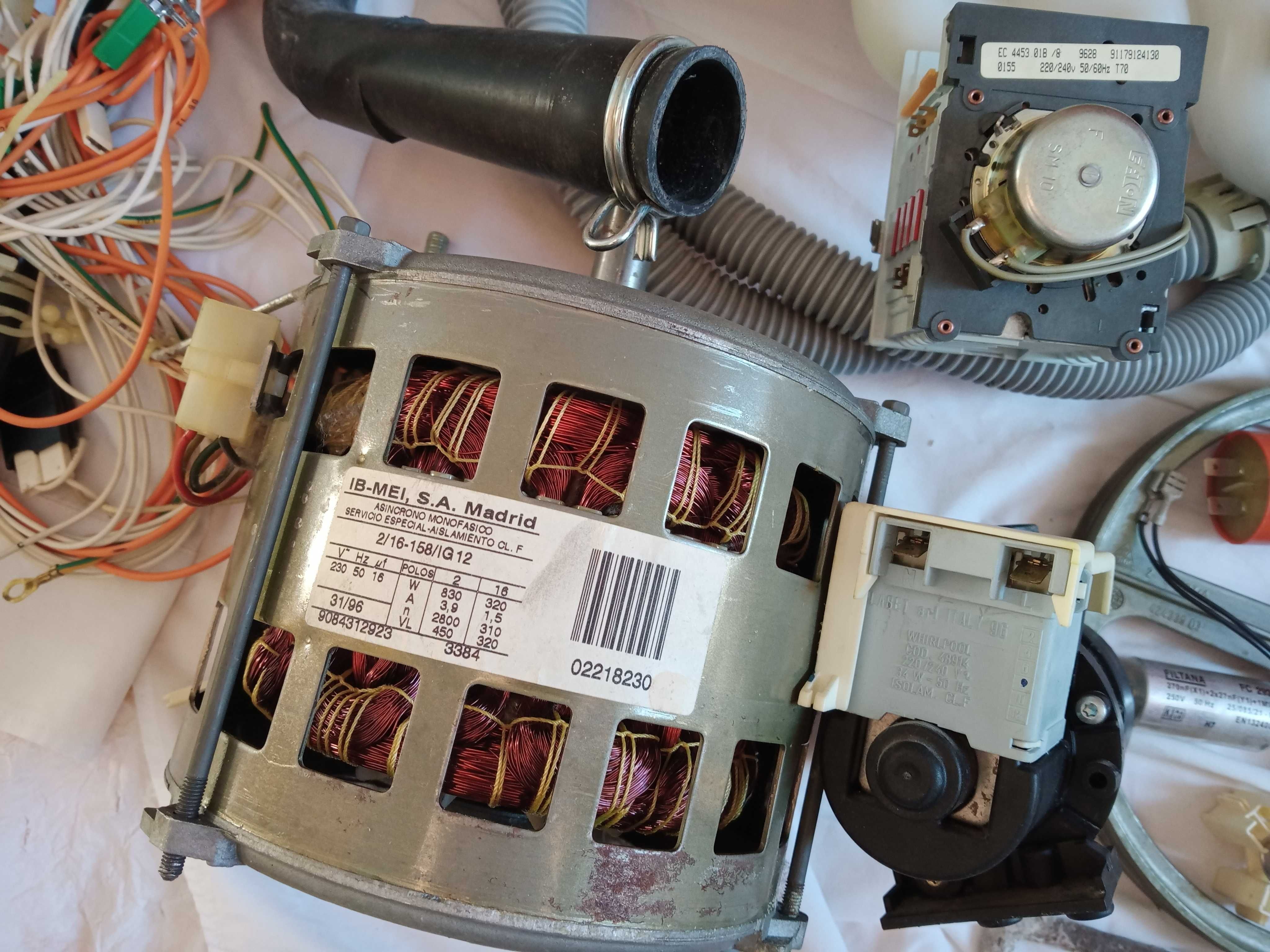 Ignis AWF 505 425, Whirlpool AWG 650 653, Bauknecht, Polar, Ardo itp.