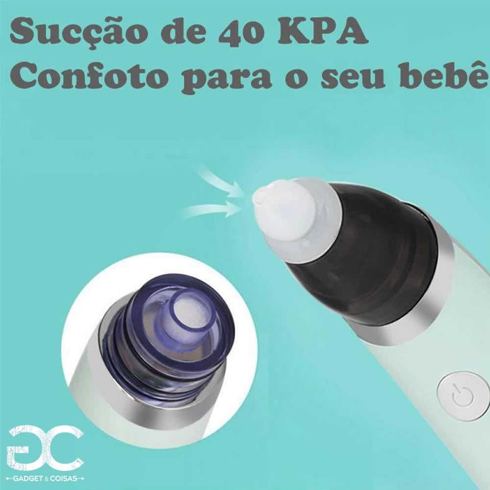 Aspirador Nasal Para Bebés Elétrico