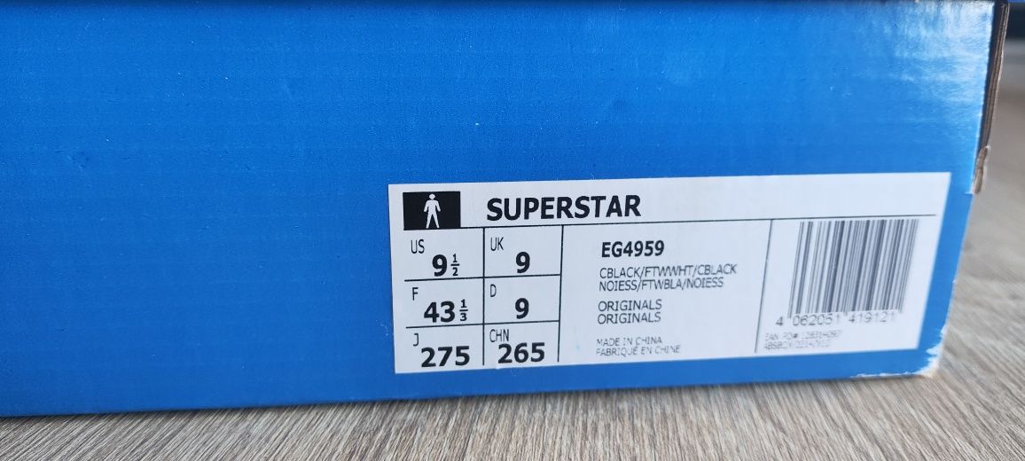 Adidas Original SuperStar 43 novas