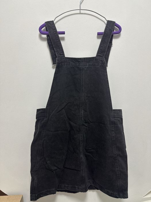 Джинсовий сарафан (сукня-комбінезон) Mango