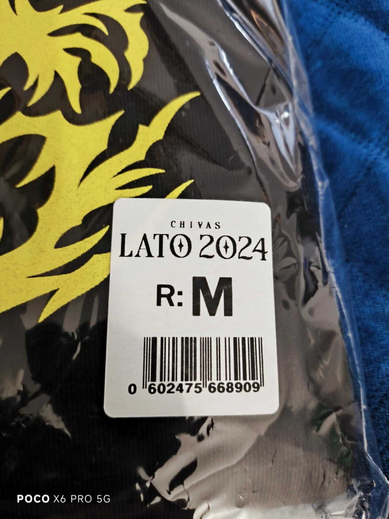 hoodie żółte logo chivas czarna [preorder]
