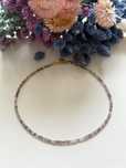 Ametyst naszyjnik choker handmade talizman kamienie naturalne viral