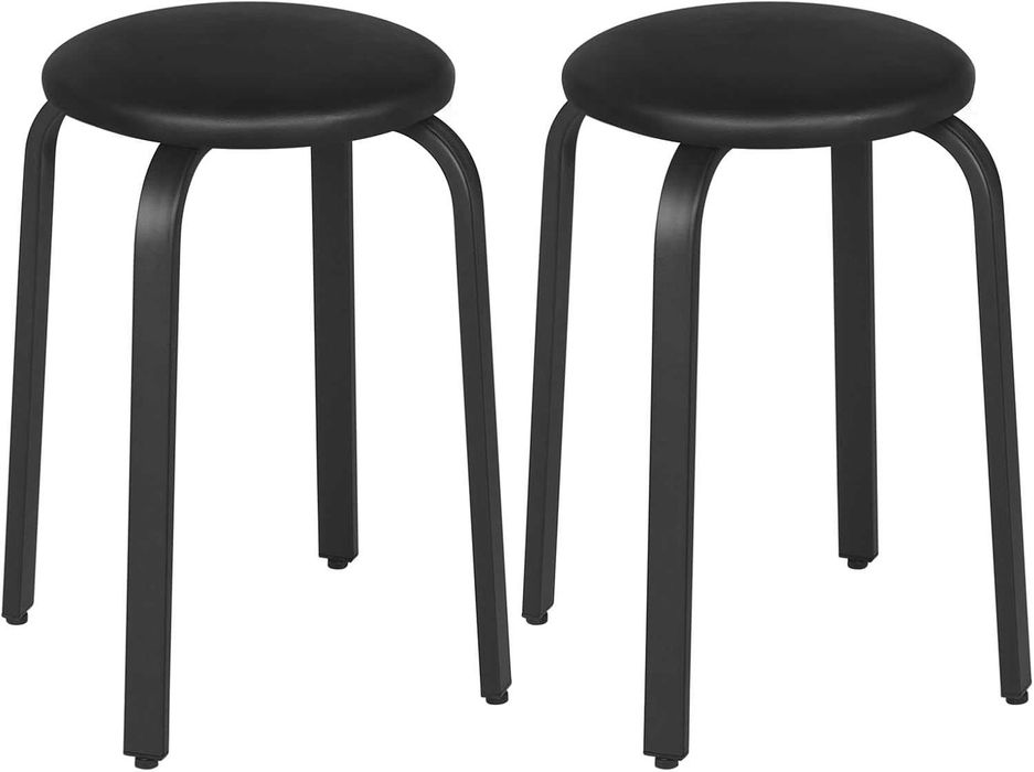 Nowy taboret/stołek/krzesło/siedzisko/czarny/ LESTARAIN/ 1 szt !A1472!