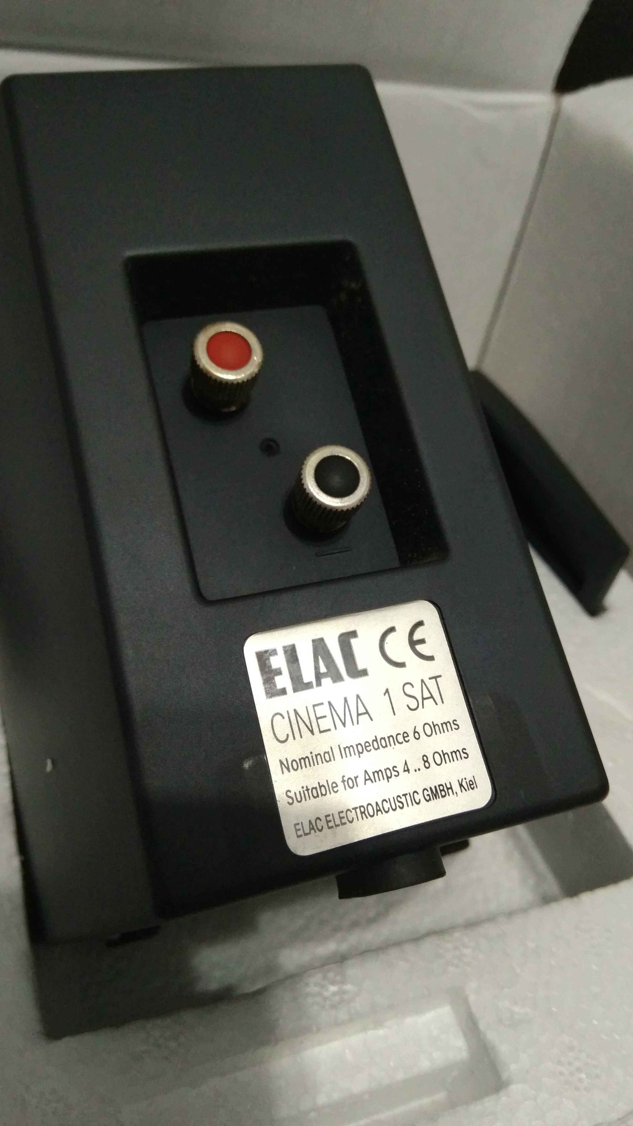 ELAC Cinema 5.1 subwoofer kolumny amplituner kina Yamaha RX-V430RDS
