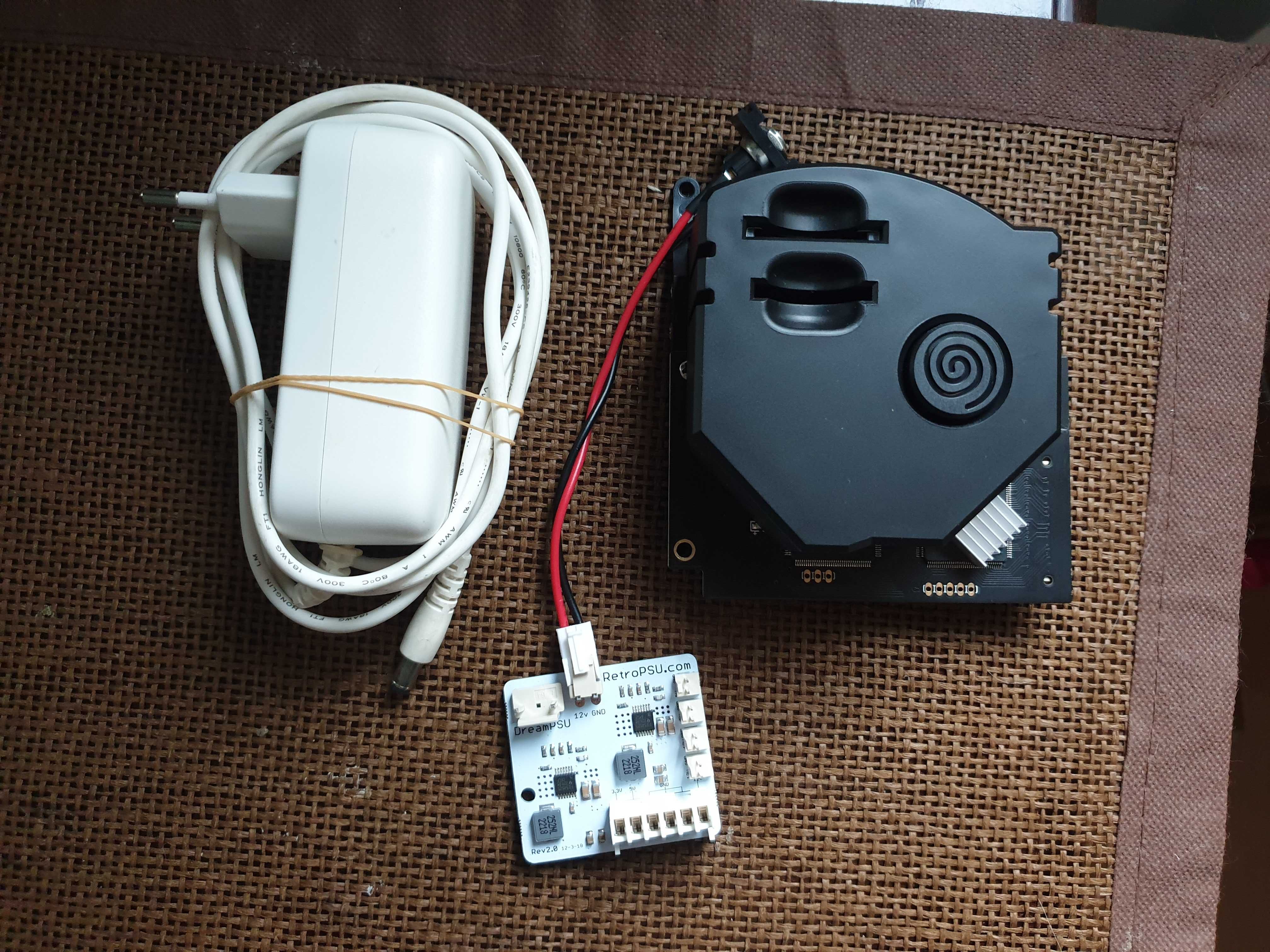 Мод віртуального приводу GDemu для Dreamcast Комплект