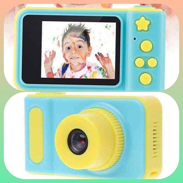 Дитячий цифровий фотоапарат фото камера Smart Kids Camera V7 Blue дроп