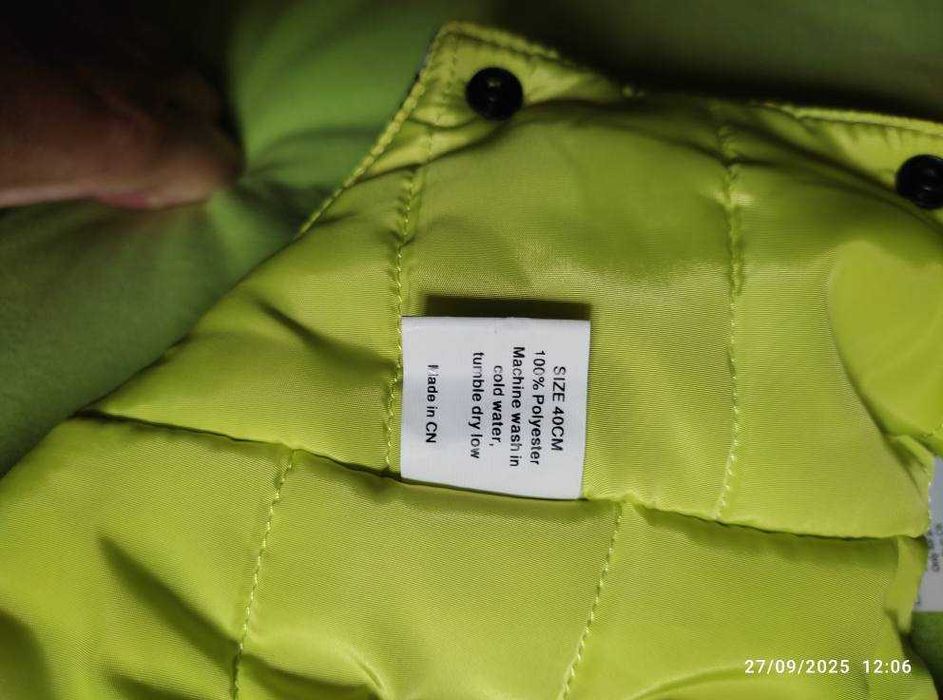 Casaco impermiável para cão dupla face NAYECO