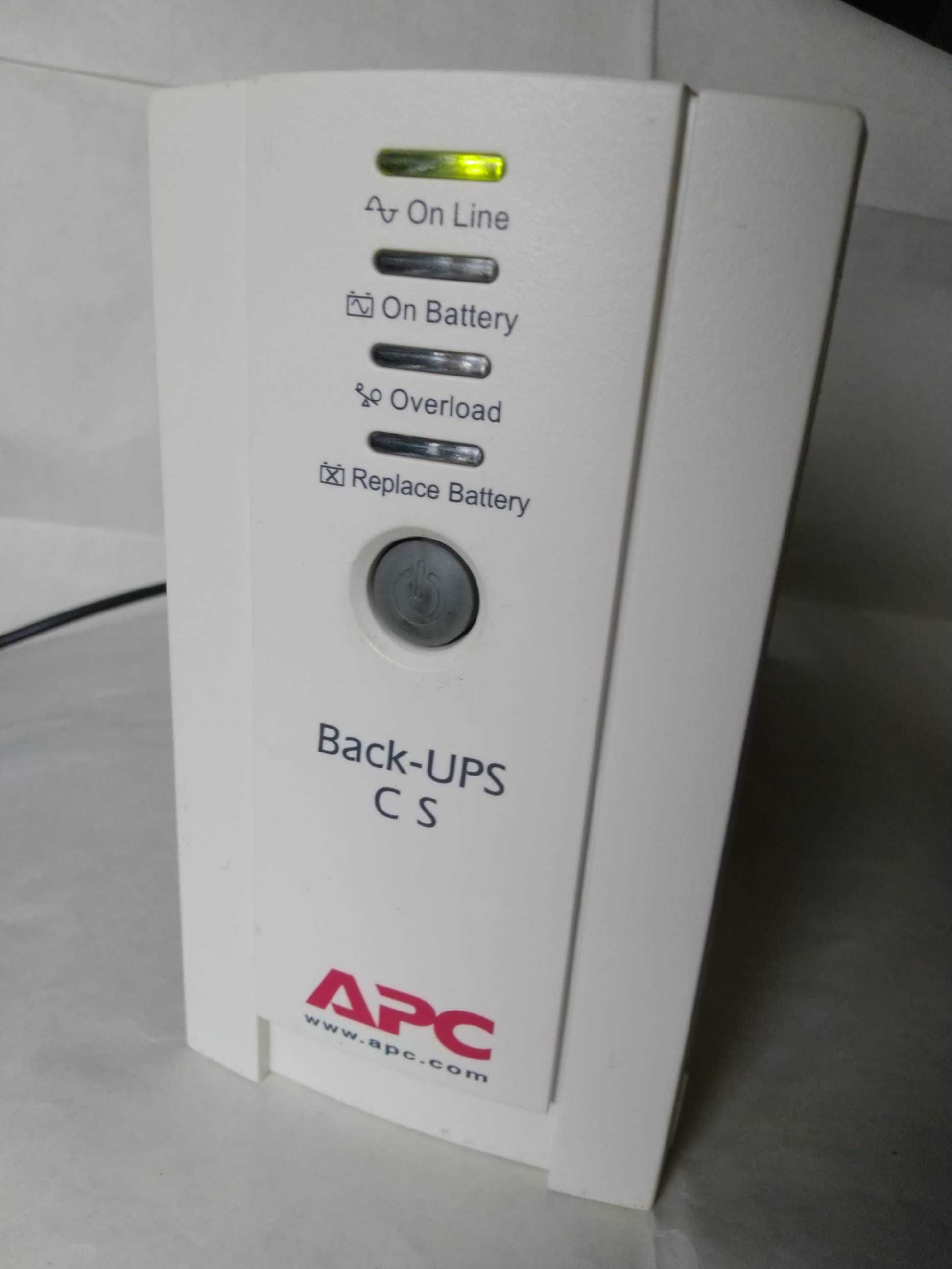 Источник бесперебойного питания  APC BACK-UPS CS 500