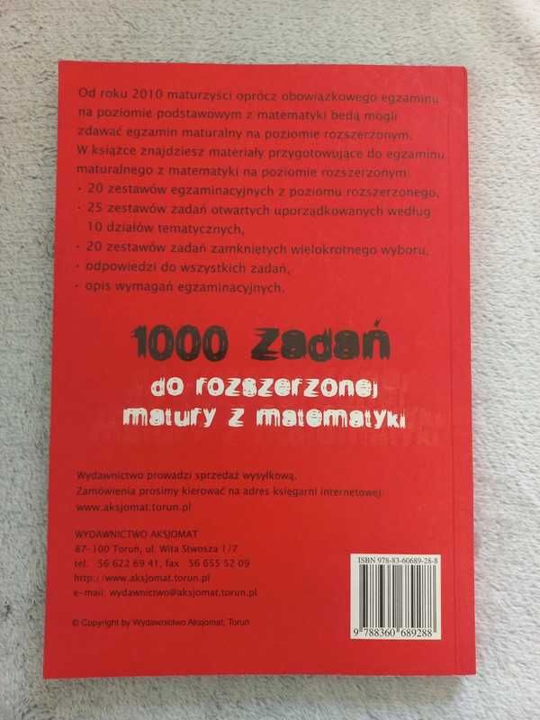 Testy maturalne 2010 - matematyka - poziom rozszerzony