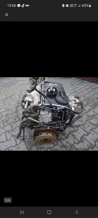 Silnik audi VW skoda 2.0 140 km symbol BKD 2007 R