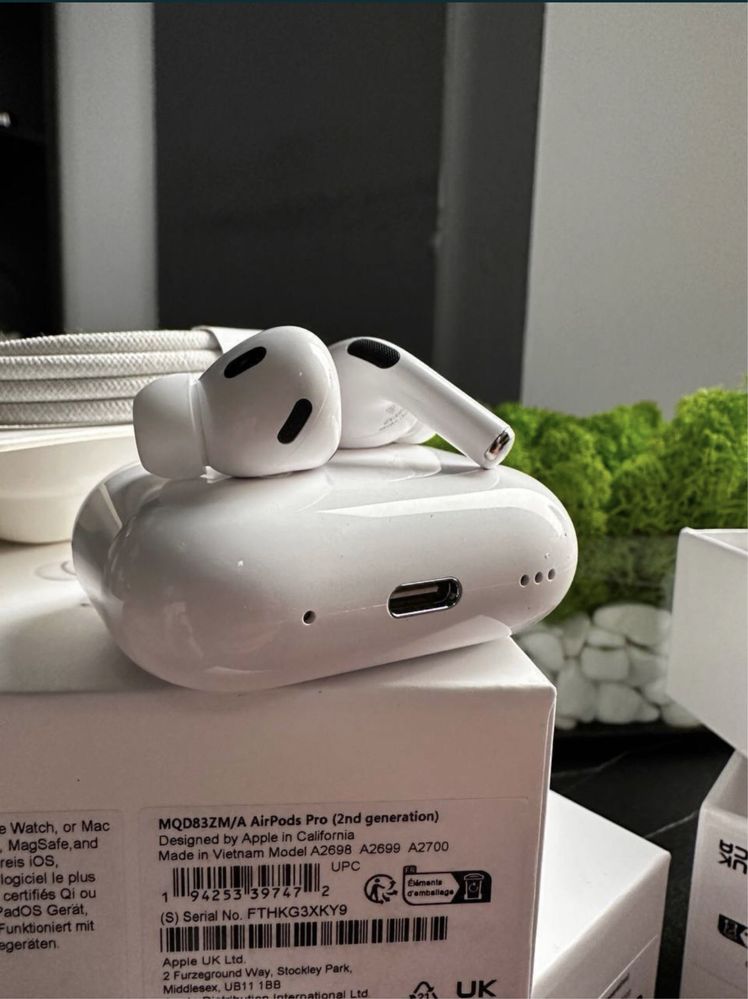 ‼️Airpods pro 2  type опт дроб преміум якість чехол в подарунок‼️
