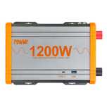 Інвертор  PowMr  12V  1200W чиста синусоїда