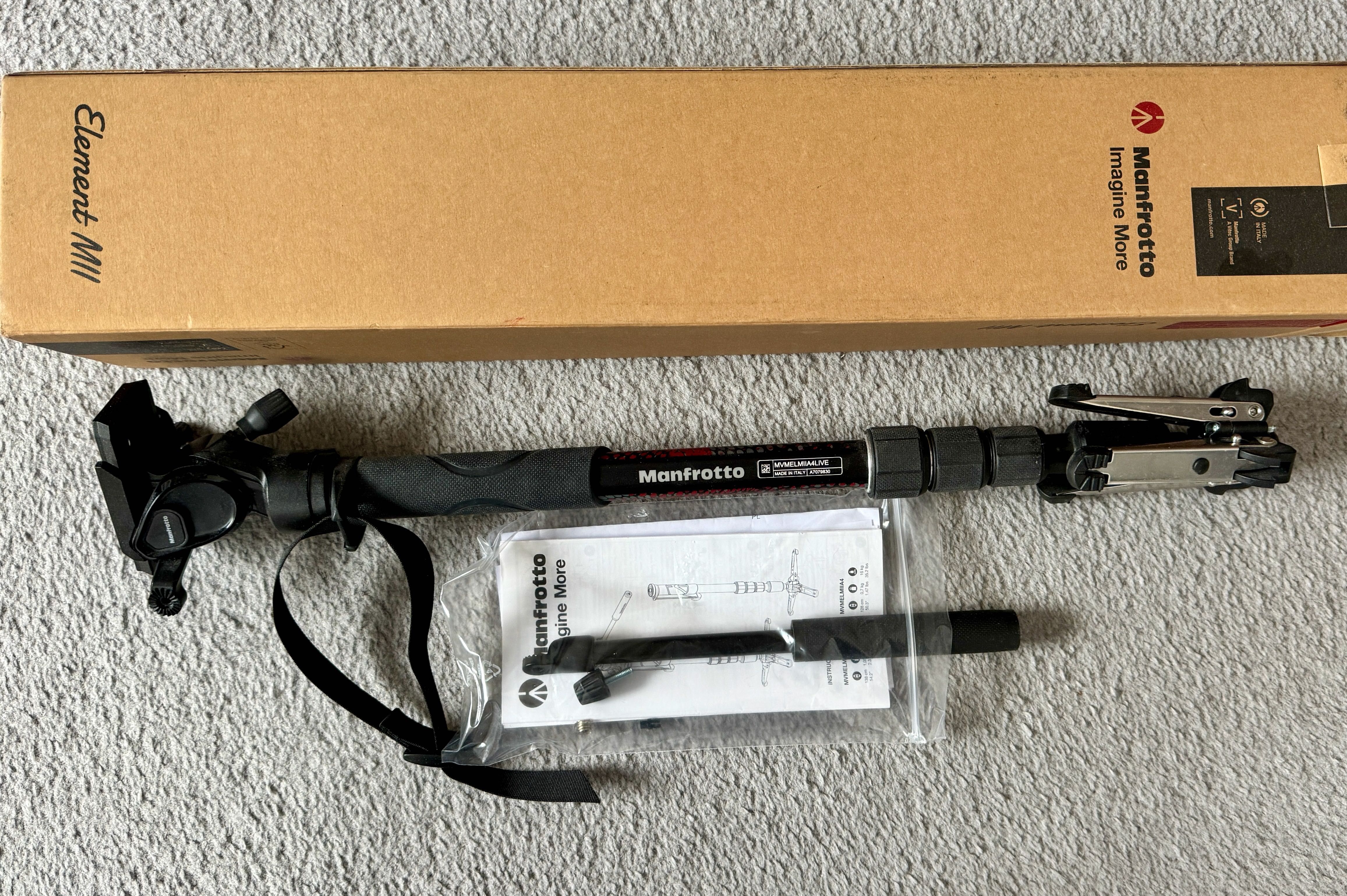 Manfrotto Element MII Video Kit