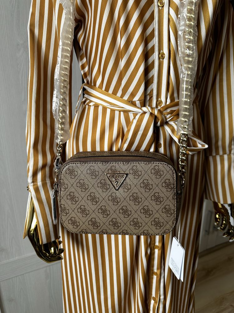 Guess monogram listonoszka torebka na ramoę
