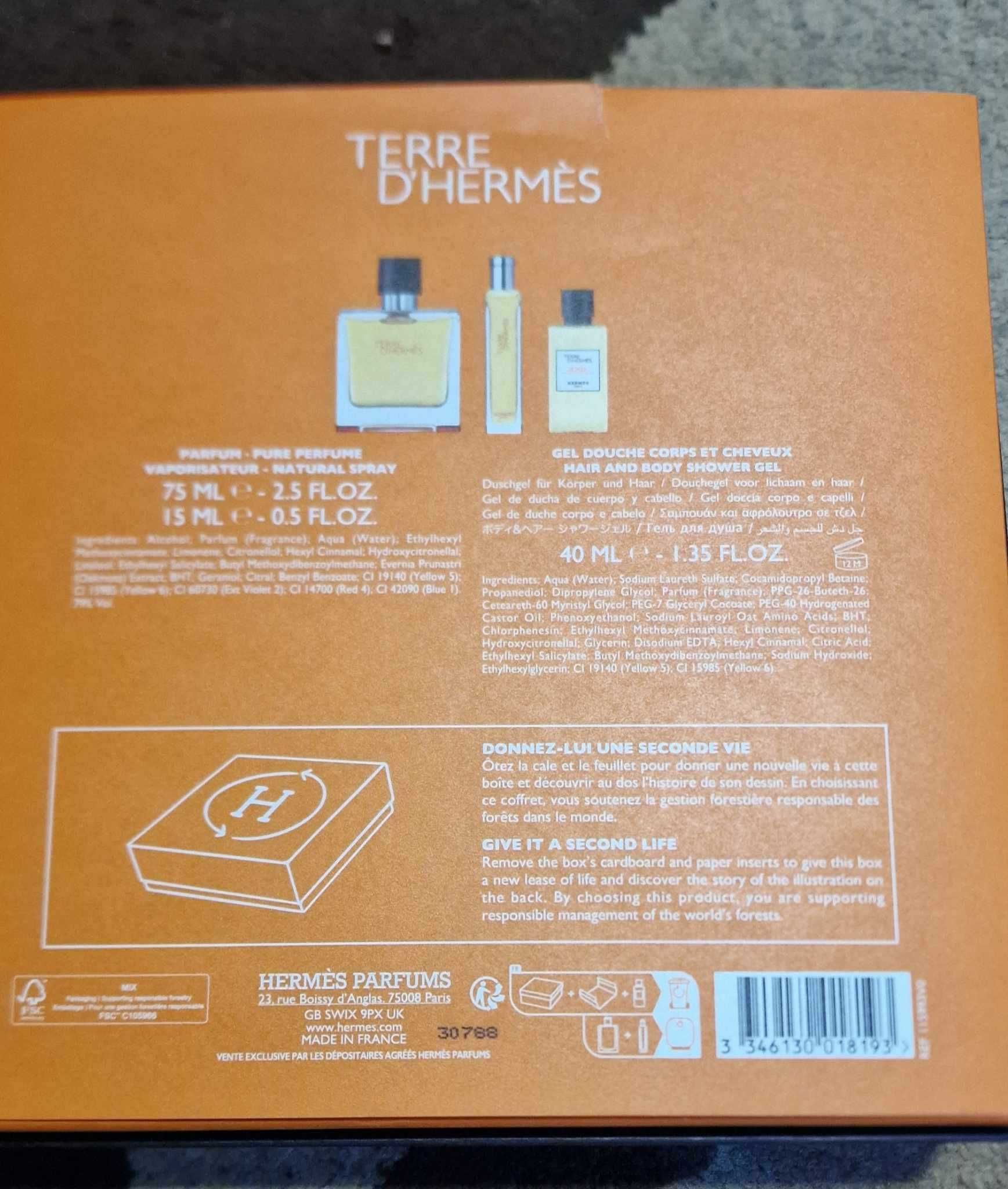 HERMÈS Terre d’Hermès Set Zestaw