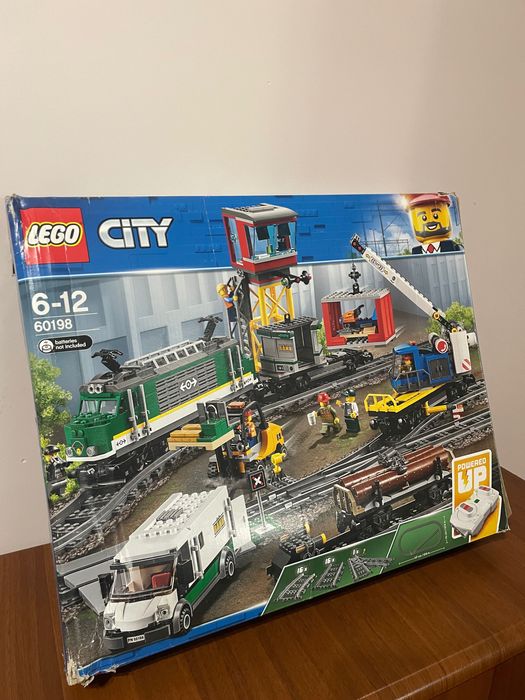 Lego city вантажний потяг залізниця