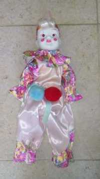 Boneco Porcelana Pierrot
