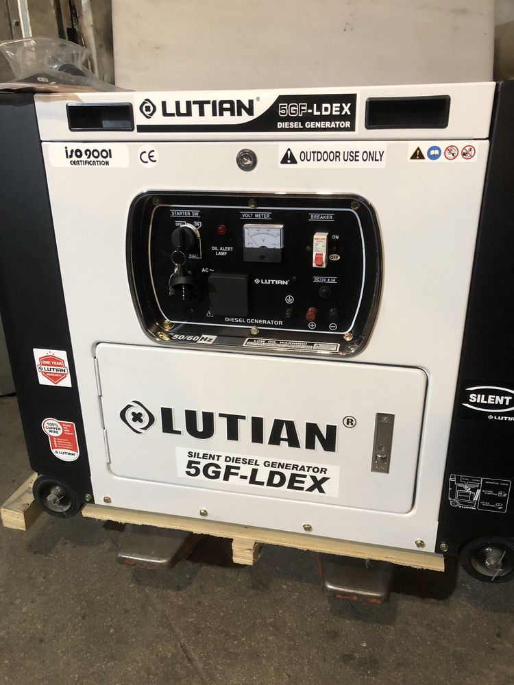 Дизельний генератор Lutian LDEX 5кВт