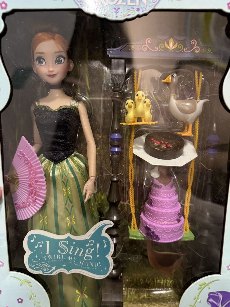 Музична лялька Анна «Крижане серце» Frozen Дісней