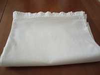 Lençol antigo branco