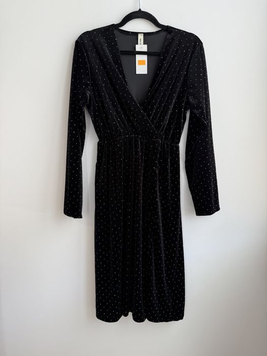 Sukienka damska welurowa r.uniwersalny