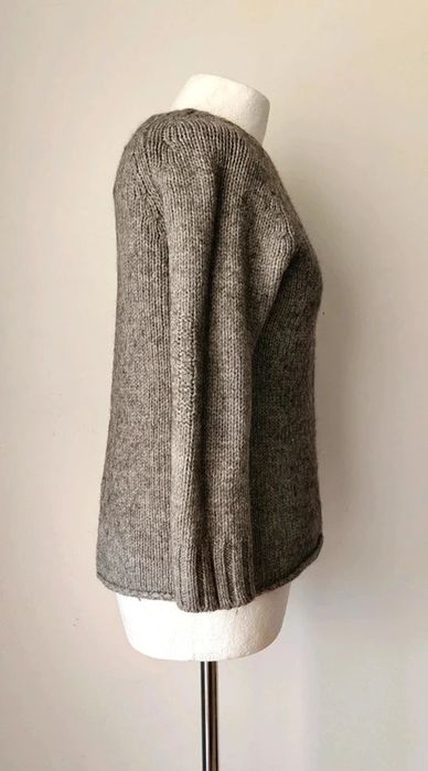 Szary sweter Better Rich XL • alpaka & wełna  premium knit must-have