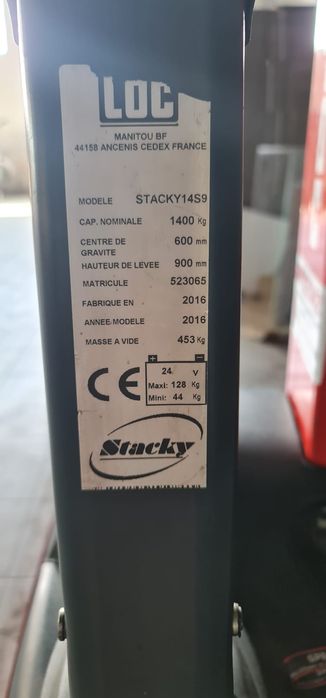 Wózek widłowy elektryczny paleciak Monitou