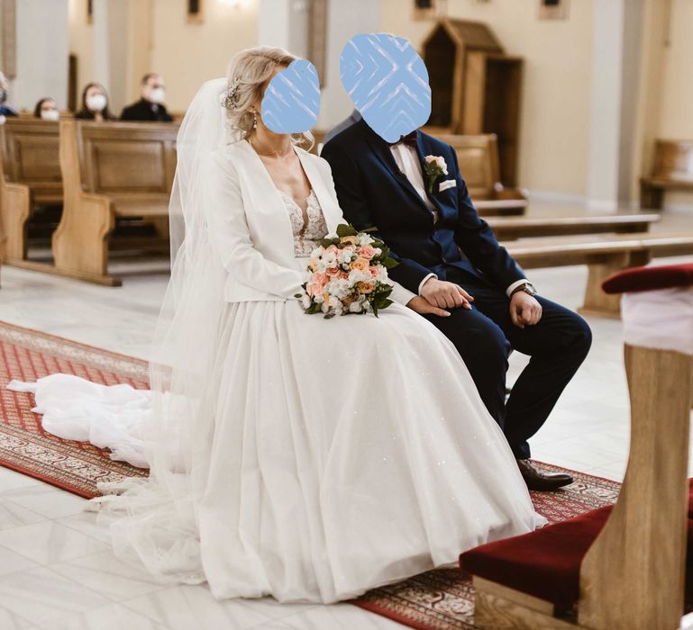 Suknia ślubna r. 36