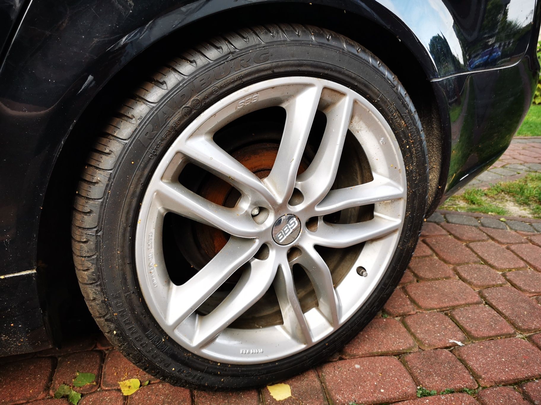Alufelgi felgi aluminiowe 18" BBS opony 235/40R18 Audi A4 A6 5x112