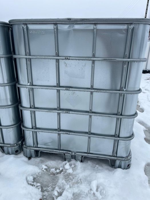 Zbiornik mauzer pojemnik 1000L BLACHA SPOŻYWCZY