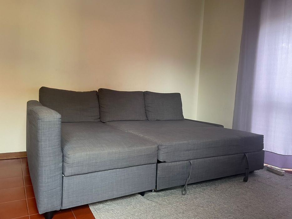 Vendo sofa FRIHETEN de canto c/arrumação