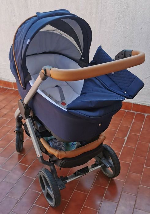 Trio Style Go Up Crossover c/ IsoFix  + Maquina para balanço de alcofa